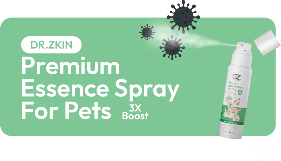 Premium Essence Spray For Pets ใช้เมื่อ แมวโดนกัด แผลเป็นรู